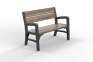 Porto Bankje - 120x63x88cm - Walnut