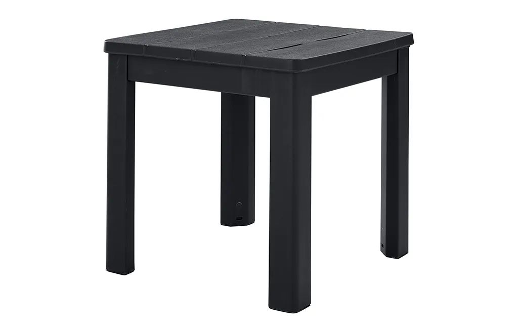 Chaise Outdoor Side Table - Graphite - Keter US