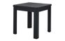 Graphite Chaise Square Small Outdoor Side Table - Keter US