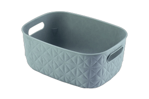 Softex Opbergmand 4L - Blauw - Opbergen