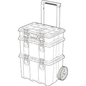 Stack & Roll System Tool Box Storage - Keter US