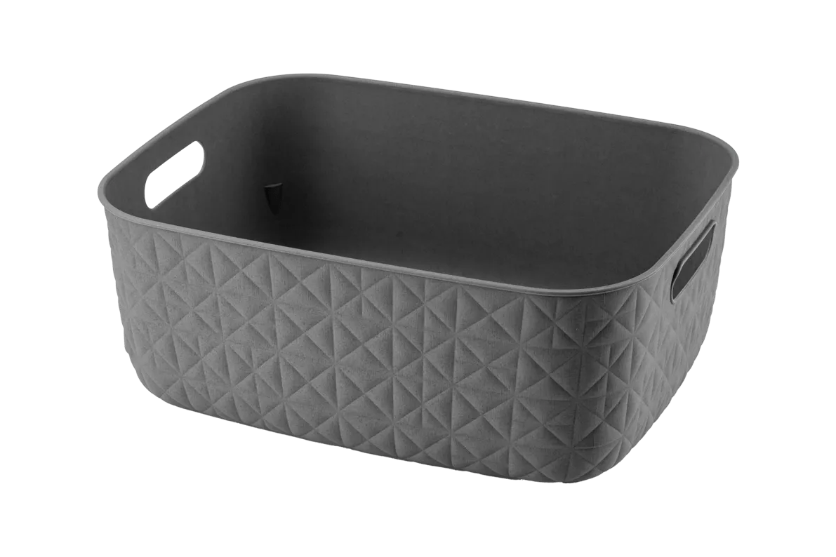 סלסלה סופטקס 12.5 ליטר - אפור