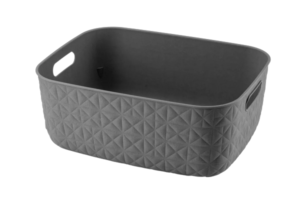 Softex Opbergmand 12,5L - Antraciet - Opbergen
