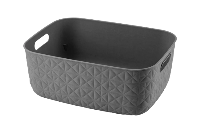 סלסלה סופטקס 12.5 ליטר - אפור