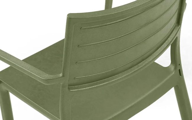 כיסא מטליין - ירוק זית