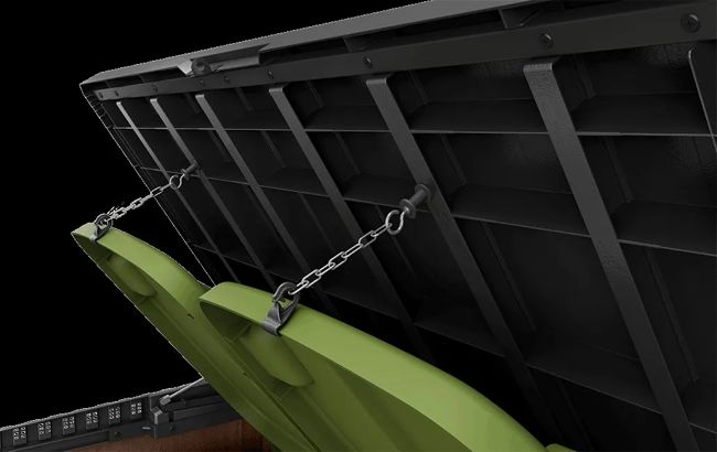 Cobertizo de exterior SIO Darwin - 141x82x120 cm y 1150L - Marrón