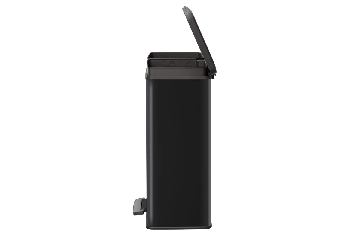 Decobin Duo Prullenbak 26L+26L - Zwart