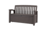 Brown Patio 60 Gallon Outdoor Storage Bench - Keter US