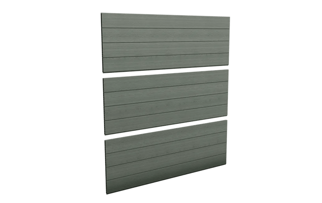 Fence Kit with 180cm Post - Green