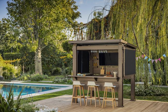 Signature Bar-B-Q Gazebo - PINE