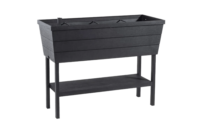 Graphite Urban Bloomer 12.7 Gallon Elevated Garden Bed - Keter US