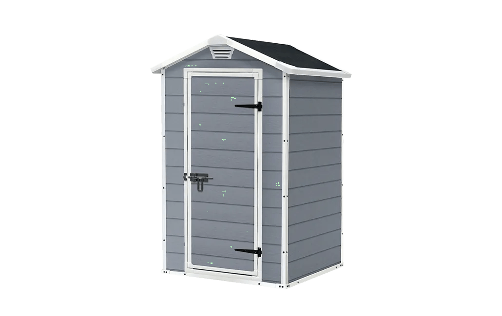 מחסן גינה מנור 4X3 - אפור