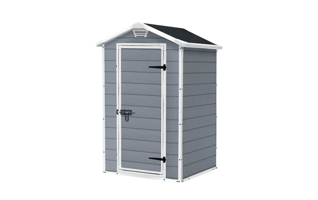 Manor Shed 4x3ft - Grey