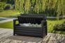 Graphite 60 Gallon Outdoor Storage Bench - Keter US