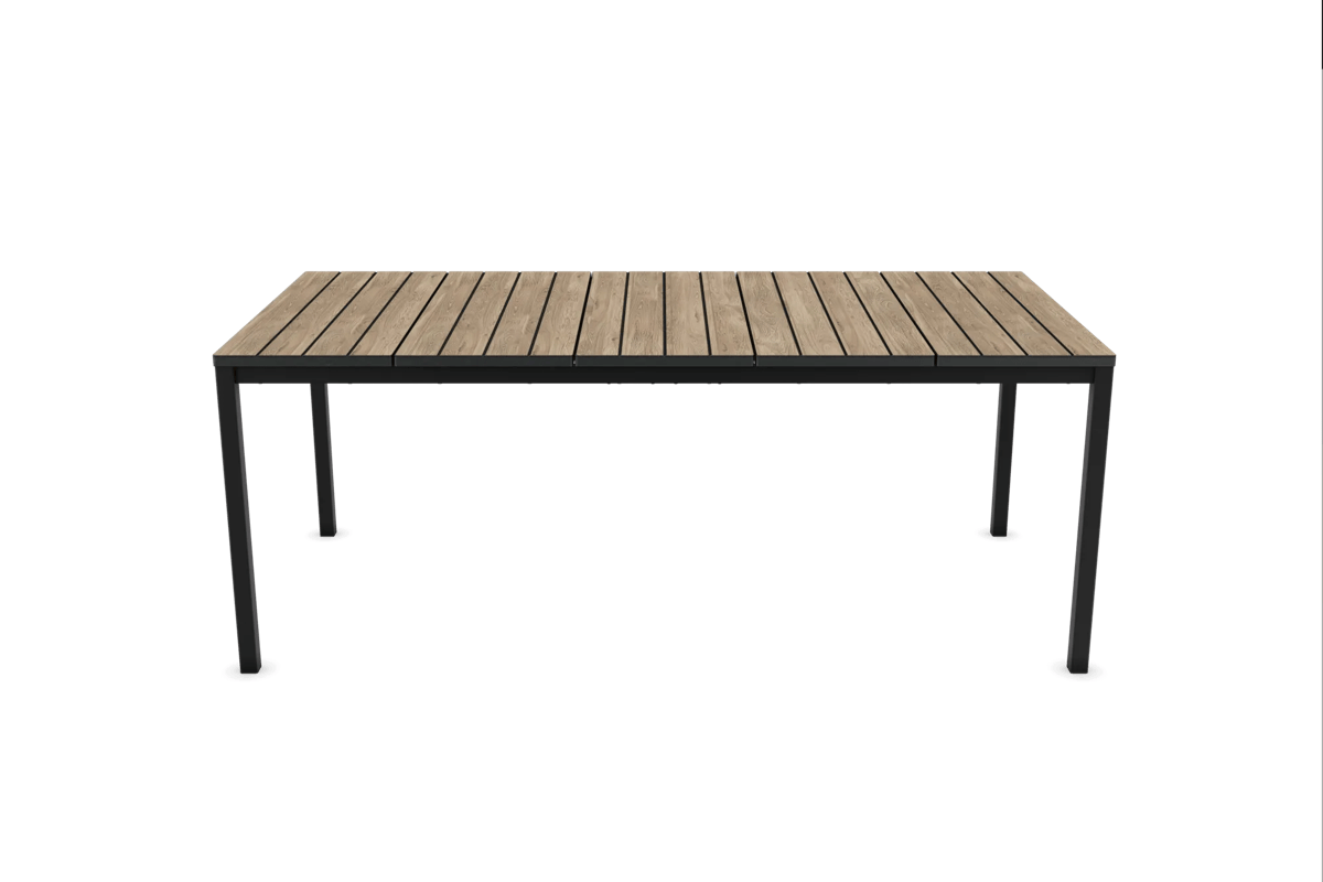 Porto Nova Tafel 194x94x75cm - Ashwood