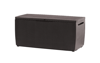 Capri 80 Gallon Deck Box - Brown - Small Deck Boxes