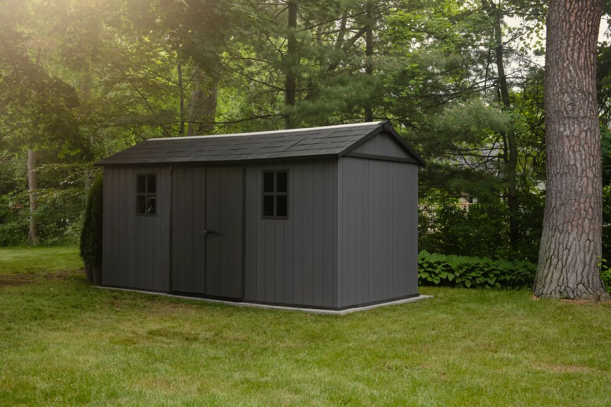 Caseta de exterior Newton Plus 7515 - 230x476x246 cm y 10 m2