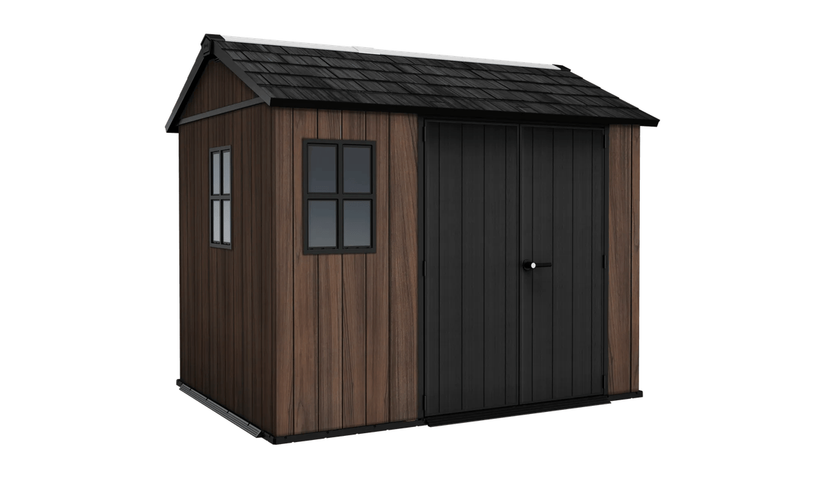 Signature Apex Shed 9x7.5ft - Rosewood