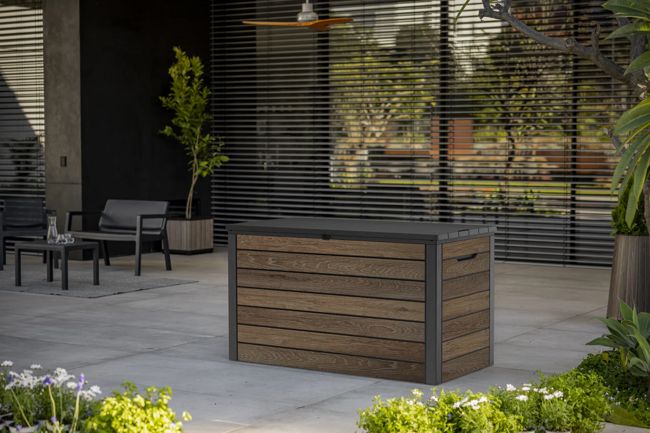 Ontario 575L Aufbewahrungsbox  - Walnuss