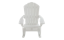 White Outdoor Adirondack Rocking Chair - Keter US