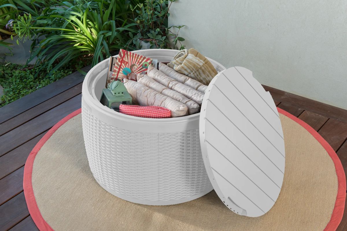 Circa 37 Gallon Storage Deck Box - White - Keter US