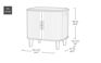 Velo 30 Gal Outdoor Cabinet Deck Box Graphite Set of 2 - Keter US