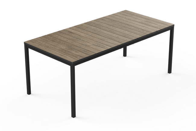 Porto Nova Tafel 200x95x75cm - Ashwood