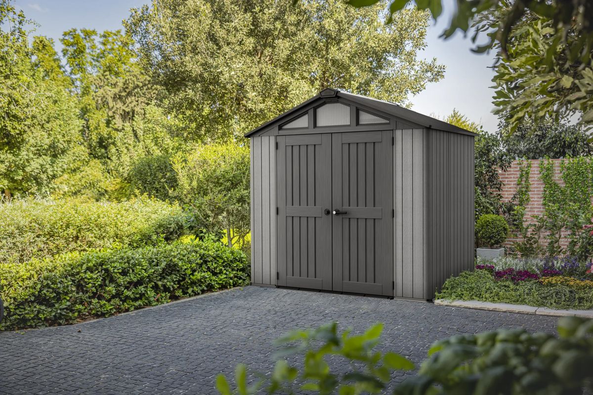 Stronghold 8x6 Tuinhuis - Grijs