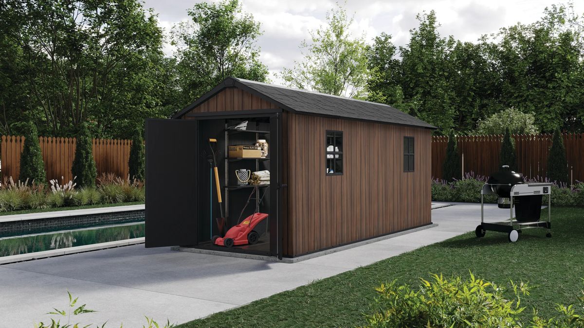 Signature Apex Shed 7.5x15ft - Rosewood