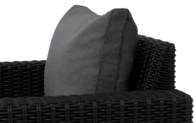 Fauteuil California - Set de 2 - Anthracite