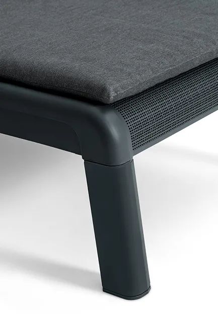 Mallorca Ligbed - 58x187.5x29 - Antraciet