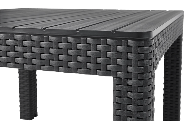 Rosalie 2 Seater Balcony Set - Grey