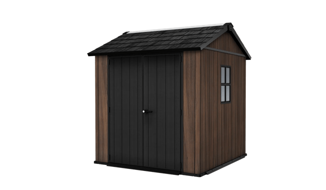Signature Apex Shed 7x7.5ft - Rosewood