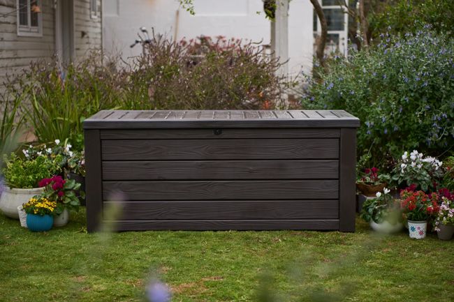 150 Gallon Deck Box Westwood Storage Box Brown - Keter US