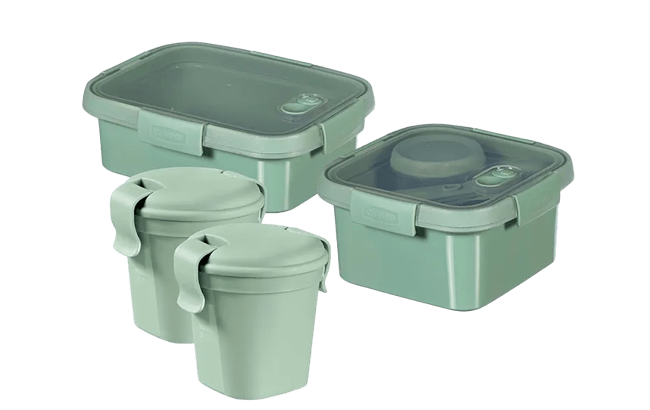 קופסת סמרט אקו מלבנית SMART ECO 1L - ירוק thumbnail