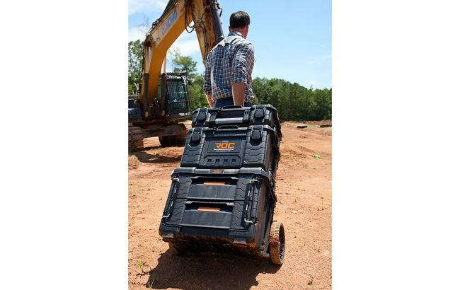 ROC PRO Tragekoffer mit 2 Schubladen - Schwarz