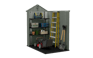 Buy Darwin Medium Grey 4x6 Storage Shed - Keter Canada