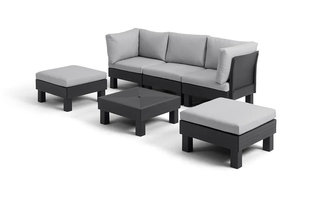 Conjunto de exterior de 5 plazas Elements