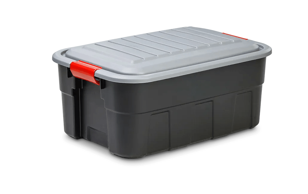 ארגז קשיח 65 ליטר עם ידיות - שחור