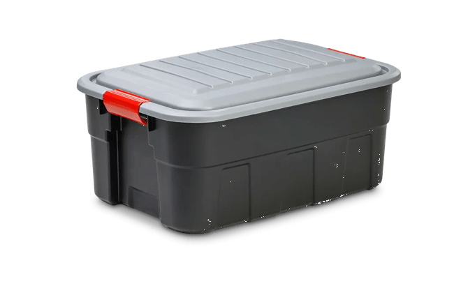 ארגז קשיח 65 ליטר עם ידיות - שחור thumbnail