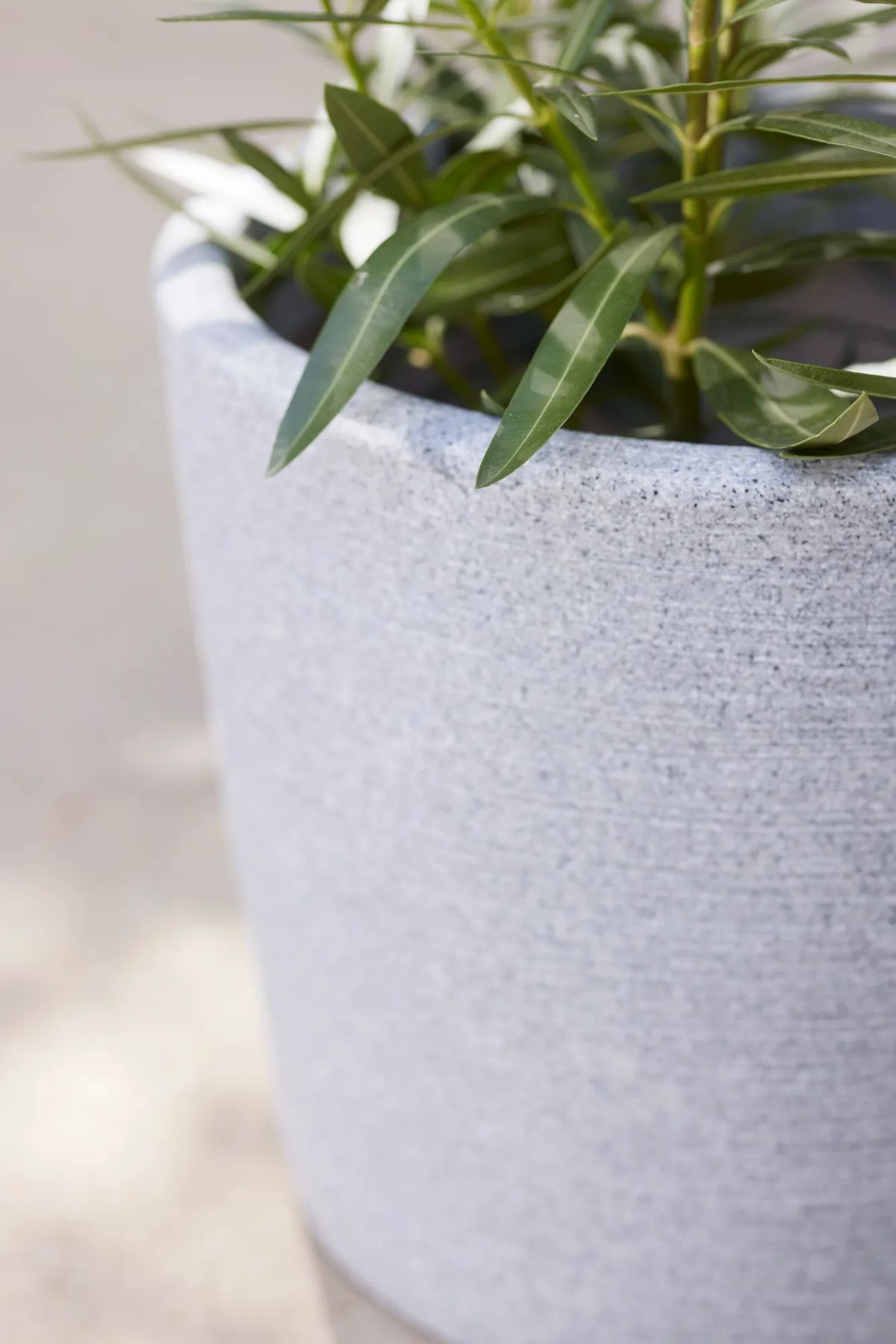 Varese Low Planter 40cm Set of 2 - Alpine Grey