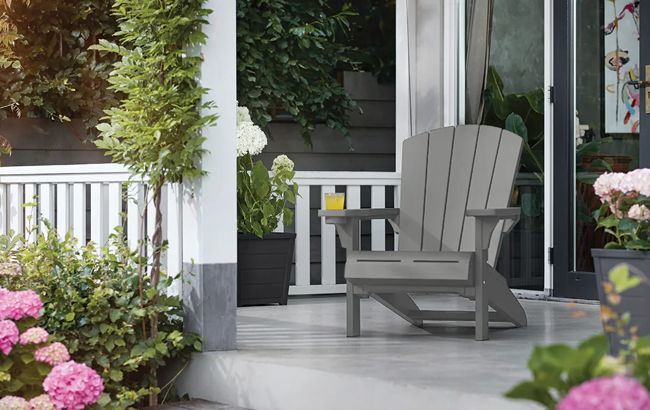 Alpine Adirondack Chair - Grey