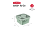 קופסת סמרט אקו מרובעת SMART ECO 1.1L - ירוק