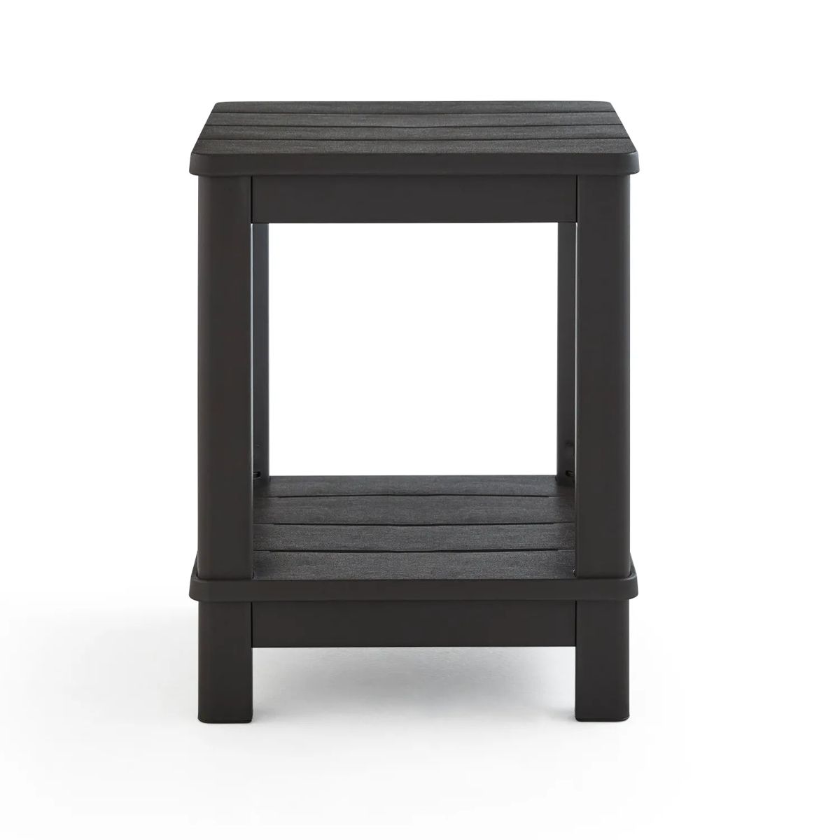 Deluxe Adirondack Two Tier Side Table - Brown - Keter US