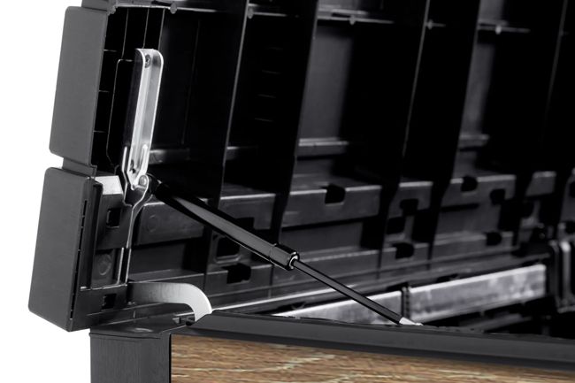 Arcón de exterior Signature 147x83x86 cm y 870L - Marrón