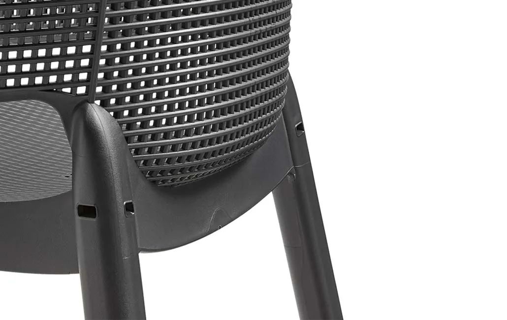 Fauteuil Elisa - Lot de 4 - Graphite