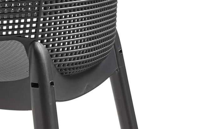 Fauteuil Elisa - Lot de 4 - Anthracite