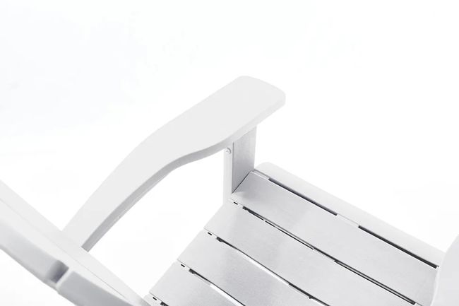 Lot de 2 fauteuils Adirondack Troy - Blanc