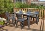 Table de jardin Lima 160 cm - Anthracite