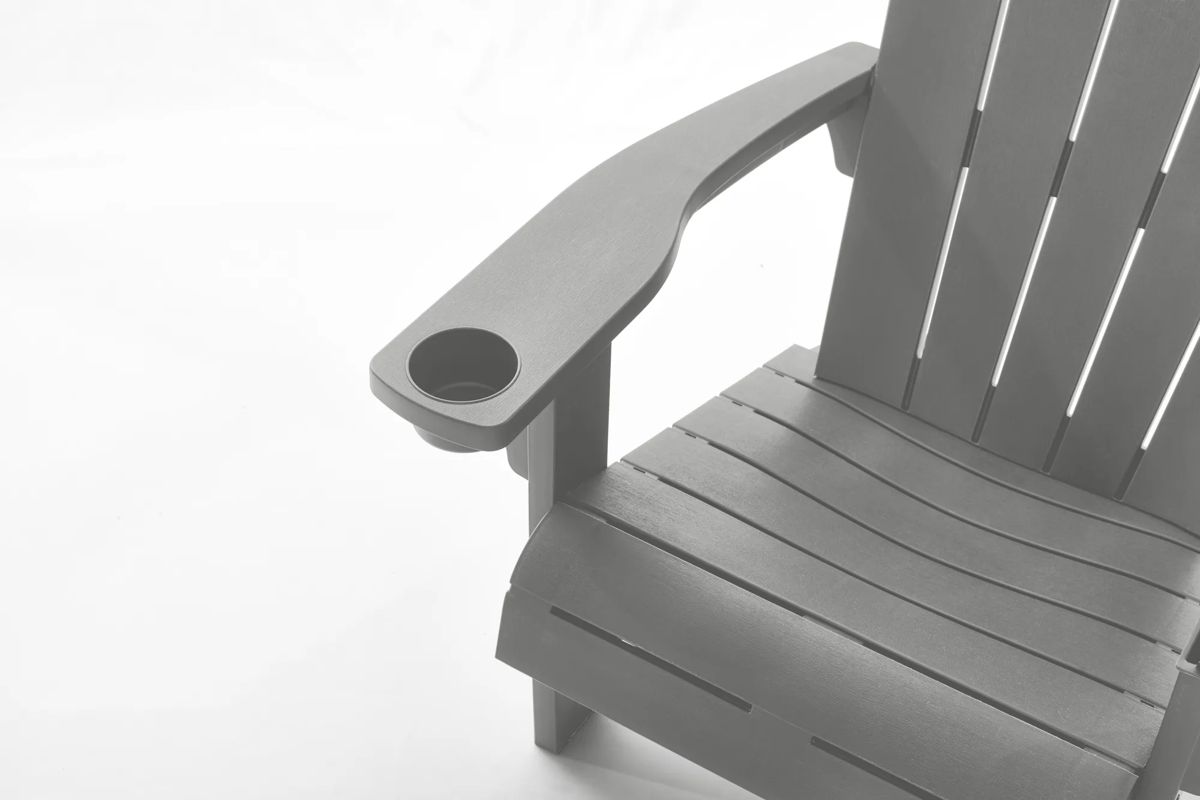 Alpine Adirondack Chair, Set of 2 - Grey